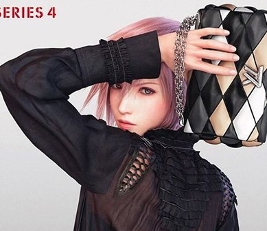 LV用《最终幻想》女主角雷霆拍了组2016新品广告