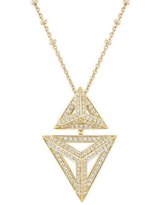 pyramid pendant