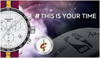 NBA史上首个官方计时天梭表，同您一起见证冠军的诞生