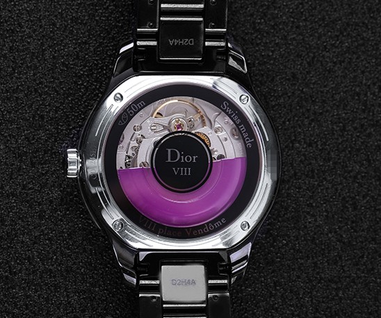 二手手表回收:DIOR迪奥黑陶瓷小号女手表