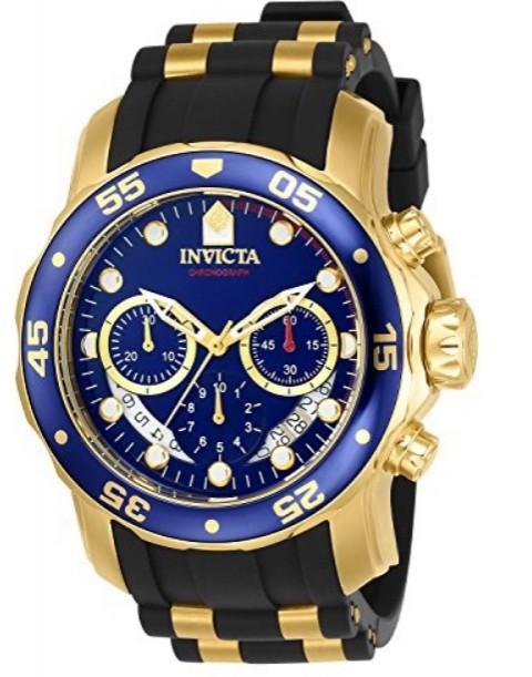 英弗他invicta 6983 潜水运动不锈钢石英蓝色手表好吗？