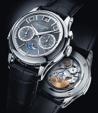 百达翡丽5000系列突出的功能设计与美感外观,百达翡丽5000手表介绍