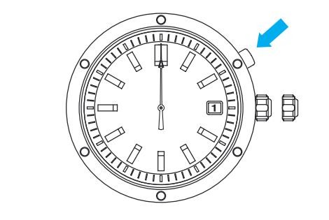 精工腕表6A32(石英机芯)时间、日历、月份和年份设定方法