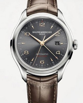 名士克里顿系列新款GMT男士腕表 为旅行者提供实用功能