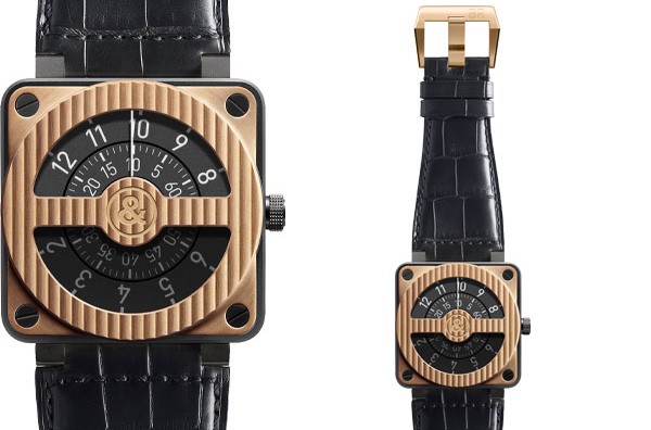 柏莱士BR 01-92 Compass 柏莱士限量版新品黄金罗盘手表