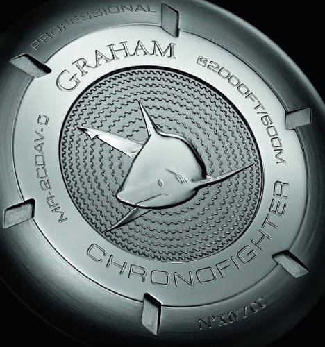 深潜600米:GRAHAM Chronofighter Prodive专业潜水表