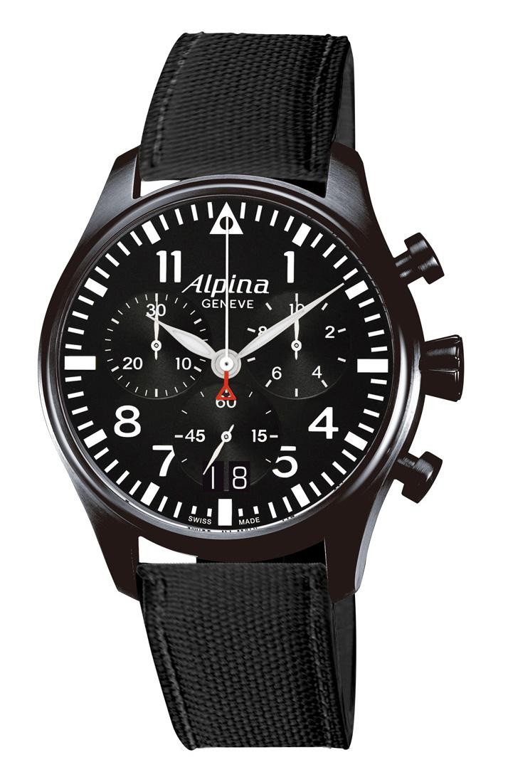 阿帕那-Alpina StarTimer飞行计时大日历腕表