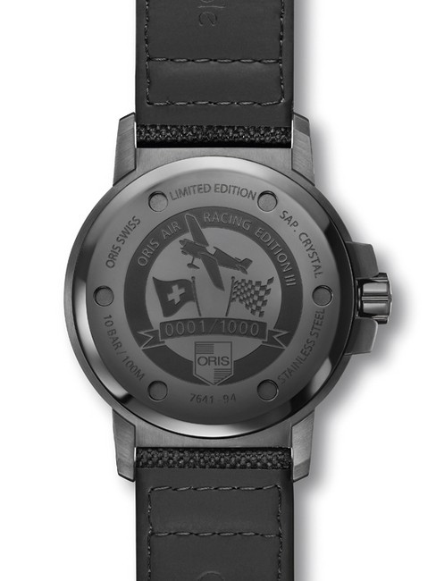 豪利时(Oris)征服天际 第三代Air Racing飞行腕表