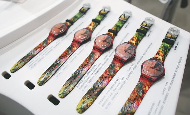斯沃琪Swatch与José Carlos Casado在和平饭店举办艺术展
