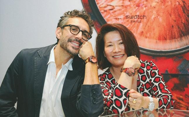 斯沃琪Swatch与José Carlos Casado在和平饭店举办艺术展