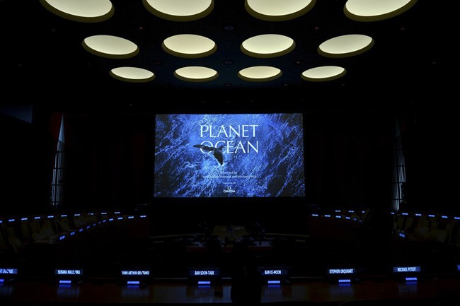 联合国携手欧米茄Omega 呈献纪录片《Planet Ocean》