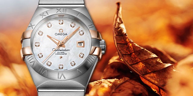 欧米茄omega 星座系列双色腕表