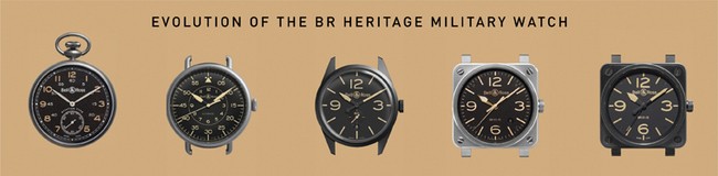 Heritage系列表壳的进程