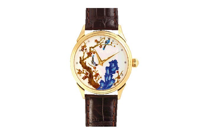 北京掐絲琺瑯系列梅蘭竹菊之梅BF015200823Y手表
