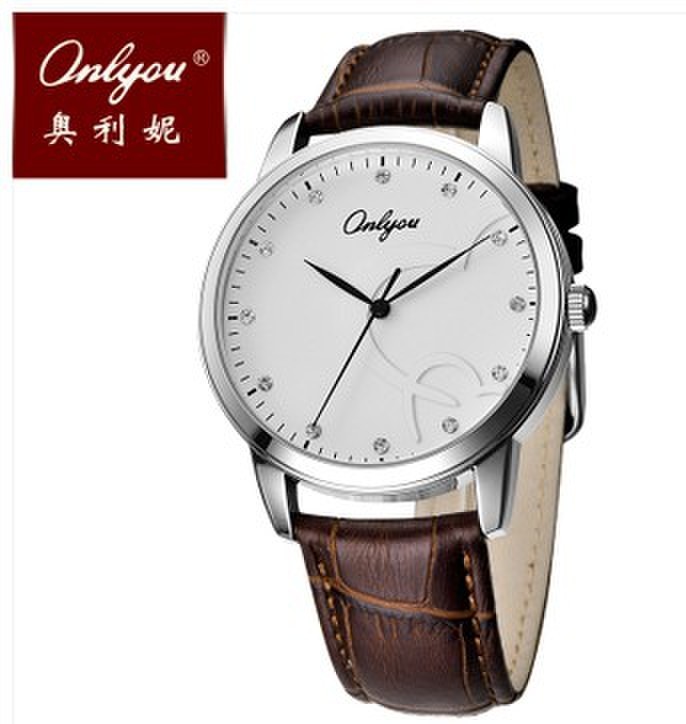 这是一款型号为 U8817奥利妮男士腕表
