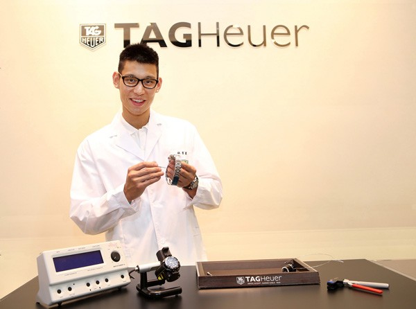 TAG Heuer 泰格豪雅携林书豪完胜北京大挑战!