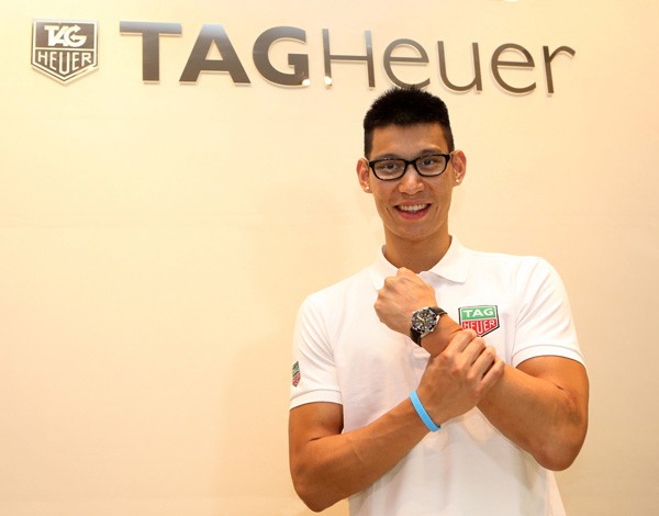 TAG Heuer 泰格豪雅携林书豪完胜北京大挑战!
