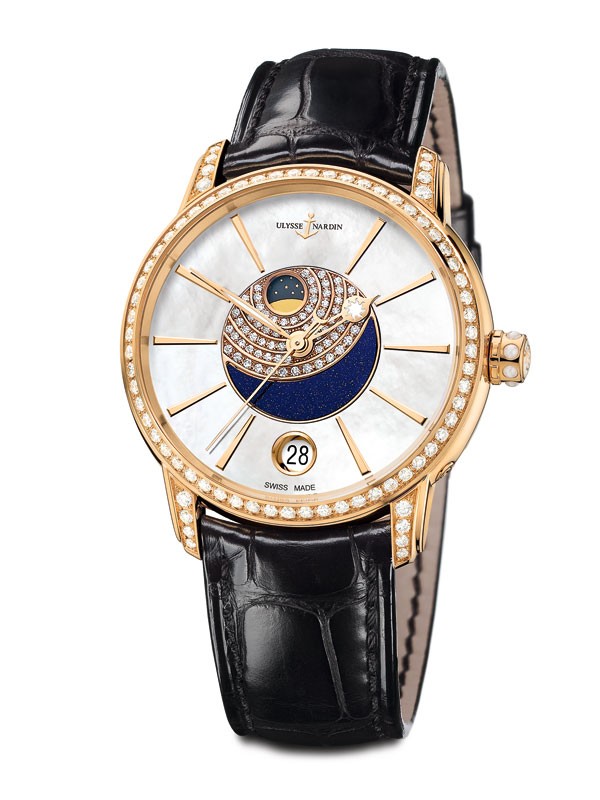 雅典表推出全新「鎏金沁月婵娟腕表」