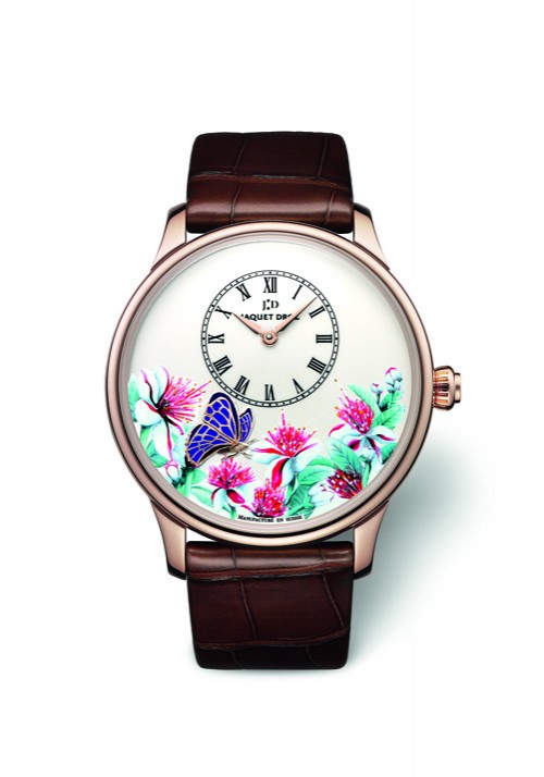 雅克德罗推出以蝴蝶为主题的腕表 展现蝴蝶的优雅美姿
