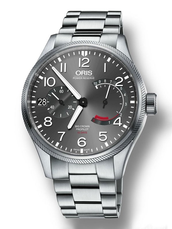 Oris 推出搭载Calibre 111机芯大表冠飞行员腕表