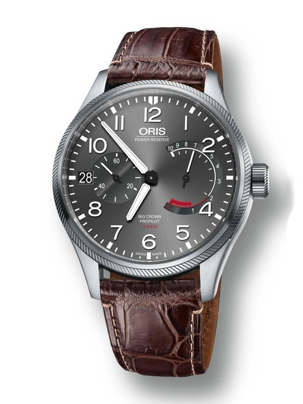 Oris 推出搭载Calibre 111机芯大表冠飞行员腕表