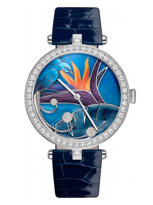 Van Cleef&Arpels 全新天堂鸟珐琅腕表