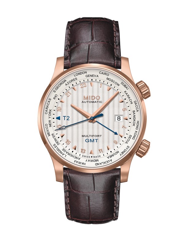 MIDO 瑞士美度表全新舵手系列世界时腕表