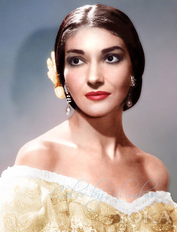 Maria Callas是当时最当红的女歌星