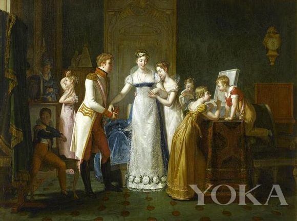 拿破仑和玛丽露易丝第一次相见