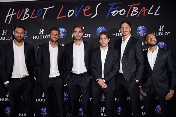 HUBLOT宇舶正式发布巴黎圣日耳曼足球俱乐部官方腕表