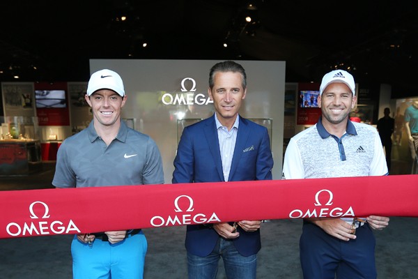 欧米茄名人大使揭幕2015年美国PGA锦标赛展览