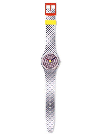 Sigrid Calon携手Swatch推出两款艺术家特别款腕表