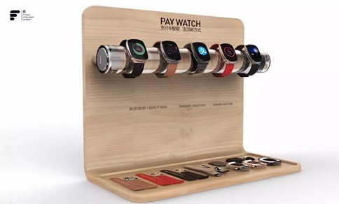 PAY WATCH智能手表发布 手腕上的电子钱包