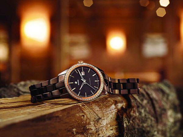 RADO 雷达表全新巧克力棕色高科技陶瓷腕表