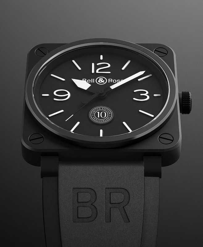 Bell&Ross 推出“BR 01 10th Anniversary”限量版腕表