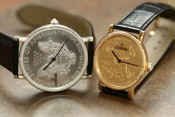 CORUM 推出50周年纪念版金币腕表