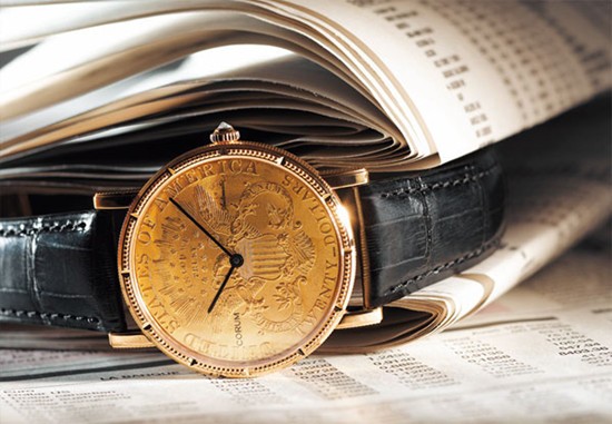 昆仑表推出两枚全新50周年纪念版金币腕表