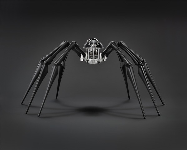MB&F全新Arachnophobia腕表 蜘蛛造型座钟及挂钟