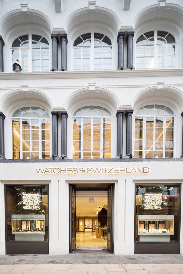 瑞士表行全新牛津街精品店正式揭幕 汇集多个瑞士高级钟表品牌