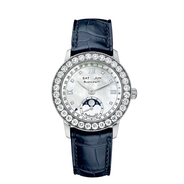 Blancpain宝珀女装系列全历月相腕表