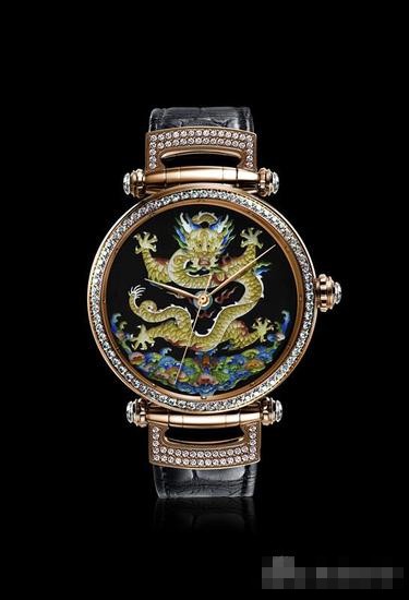 故宫首次发行的腕表：“飞龙在天”、“凤舞九天”珐琅腕表