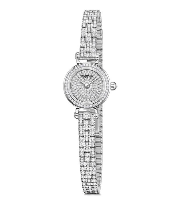 Hermès(爱马仕)推出一款巧夺天工的钻石腕表 闪耀瞩目