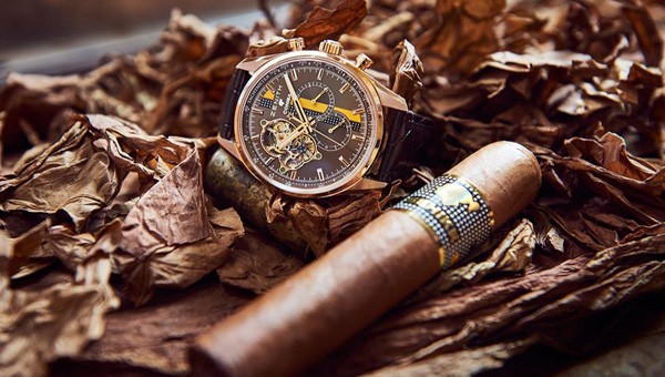 真力时发布高斯巴雪茄50周年特别款腕表