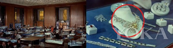 《蒂芙尼的早餐》电影中的蒂芙尼店铺与“镇店之宝”蒂芙尼黄钻（右）