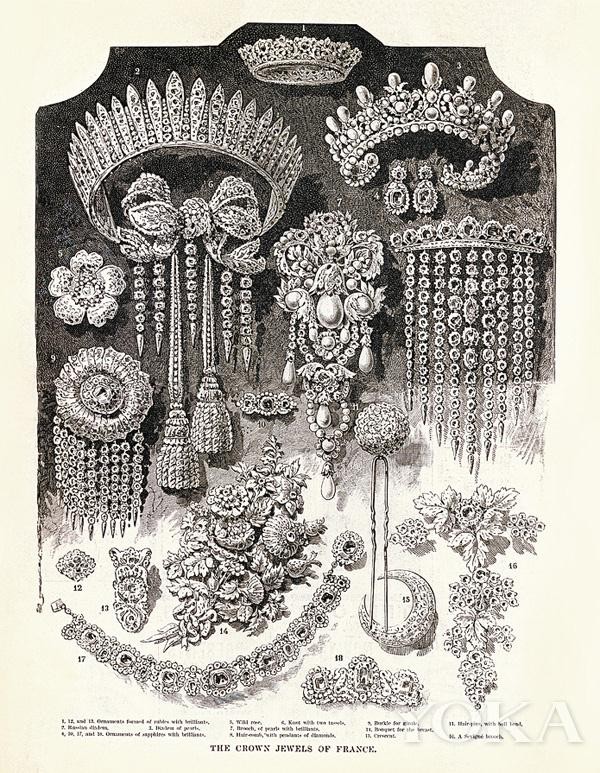 Tiffany收购了三分之一法国王室珠宝，从而巩固了“钻石之王”的称号