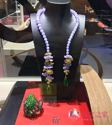 中国沈阳国际珠宝展的珠宝精品靓影