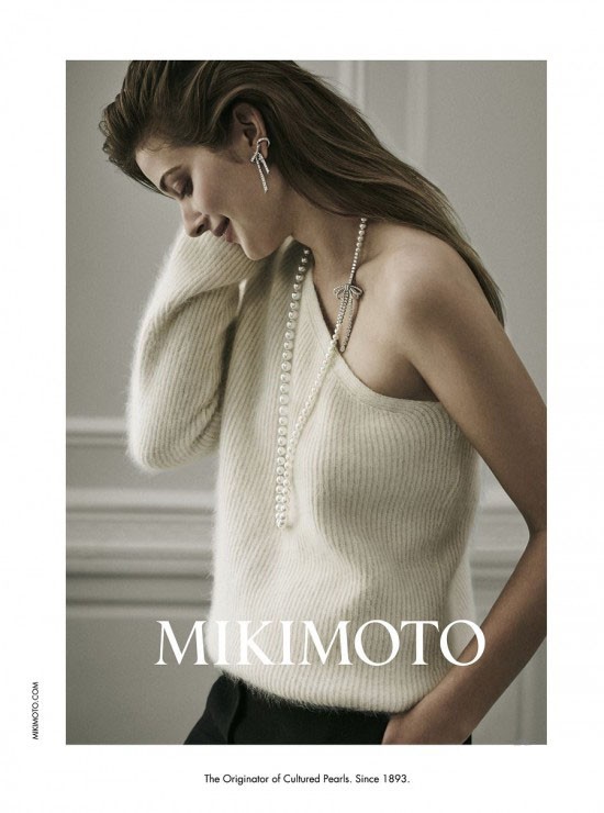 mikimoto广告图片