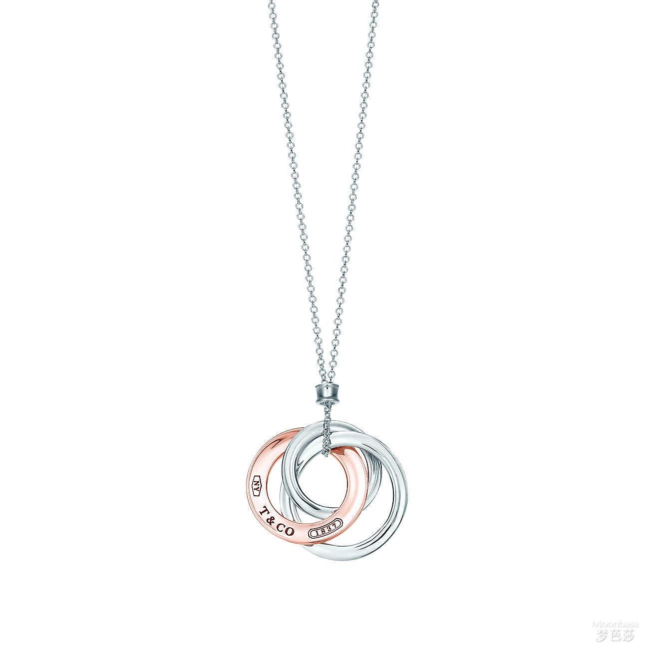TIFFANY 1837™锁环圈形项链