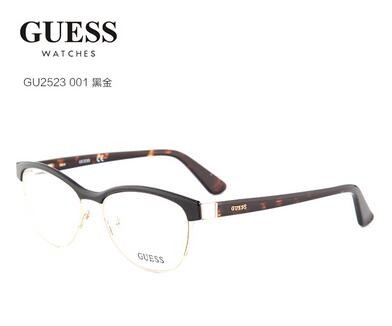 GUESS GU2523 女士 眼镜框 001黑金