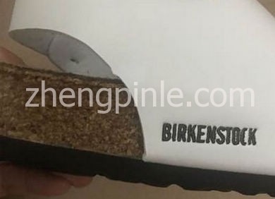 假Birkenstock博肯鞋侧面细节